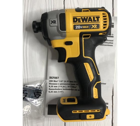 Бесщеточный импульсный шуруповерт DEWALT XR DCF887N 52