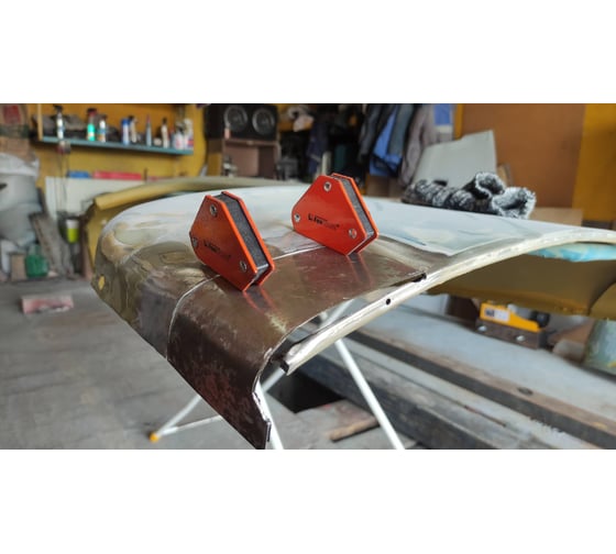 Набор угольников магнитных FIX KIT-4 4 шт., 45/90/135 град, усилие 4х4 кг Foxweld 5391 12