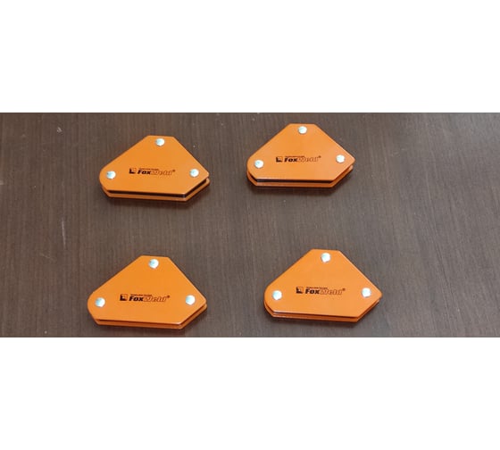 Набор угольников магнитных FIX KIT-4 4 шт., 45/90/135 град, усилие 4х4 кг Foxweld 5391 4