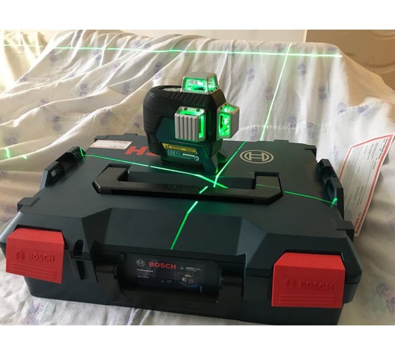 Лазерный нивелир Bosch GLL 3-80 CG + BM 1 + L-Boxx 0.601.063.T00 31