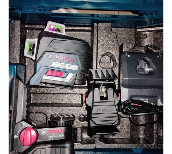 Лазерный нивелир Bosch GLL 3-80 CG + BM 1 + L-Boxx 0.601.063.T00 20