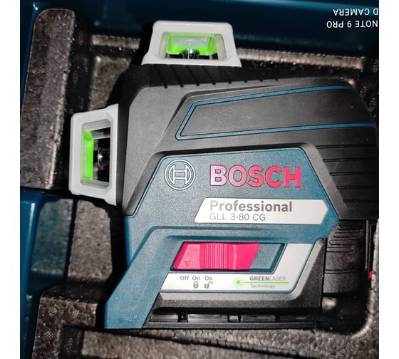 Лазерный нивелир Bosch GLL 3-80 CG + BM 1 + L-Boxx 0.601.063.T00 24