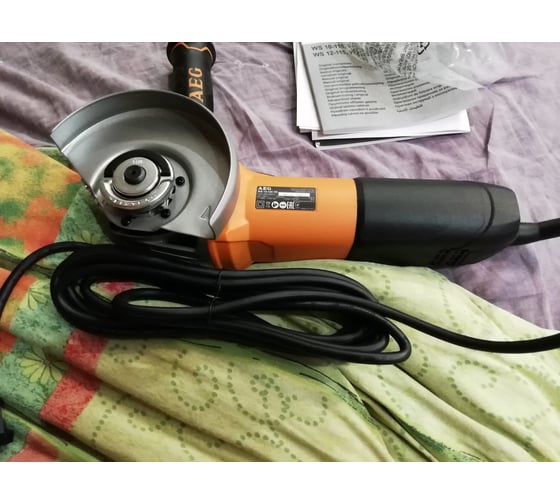 Угловая шлифмашина AEG WS13-125SXE 4935451309 17