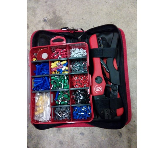 Ручные пресс-клещи КВТ СТК+4, 4 матрицы в сумке 75907 - выгодная цена ...