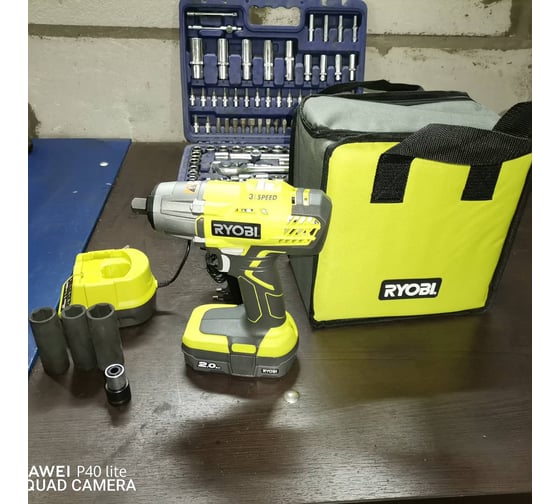 Аккумуляторный гайковерт Ryobi ONE+ R18IW3-120S 5133003574 18