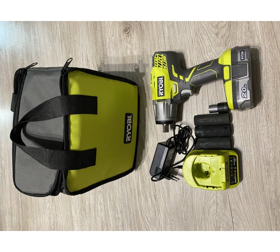 Аккумуляторный гайковерт Ryobi ONE+ R18IW3-120S 5133003574 14