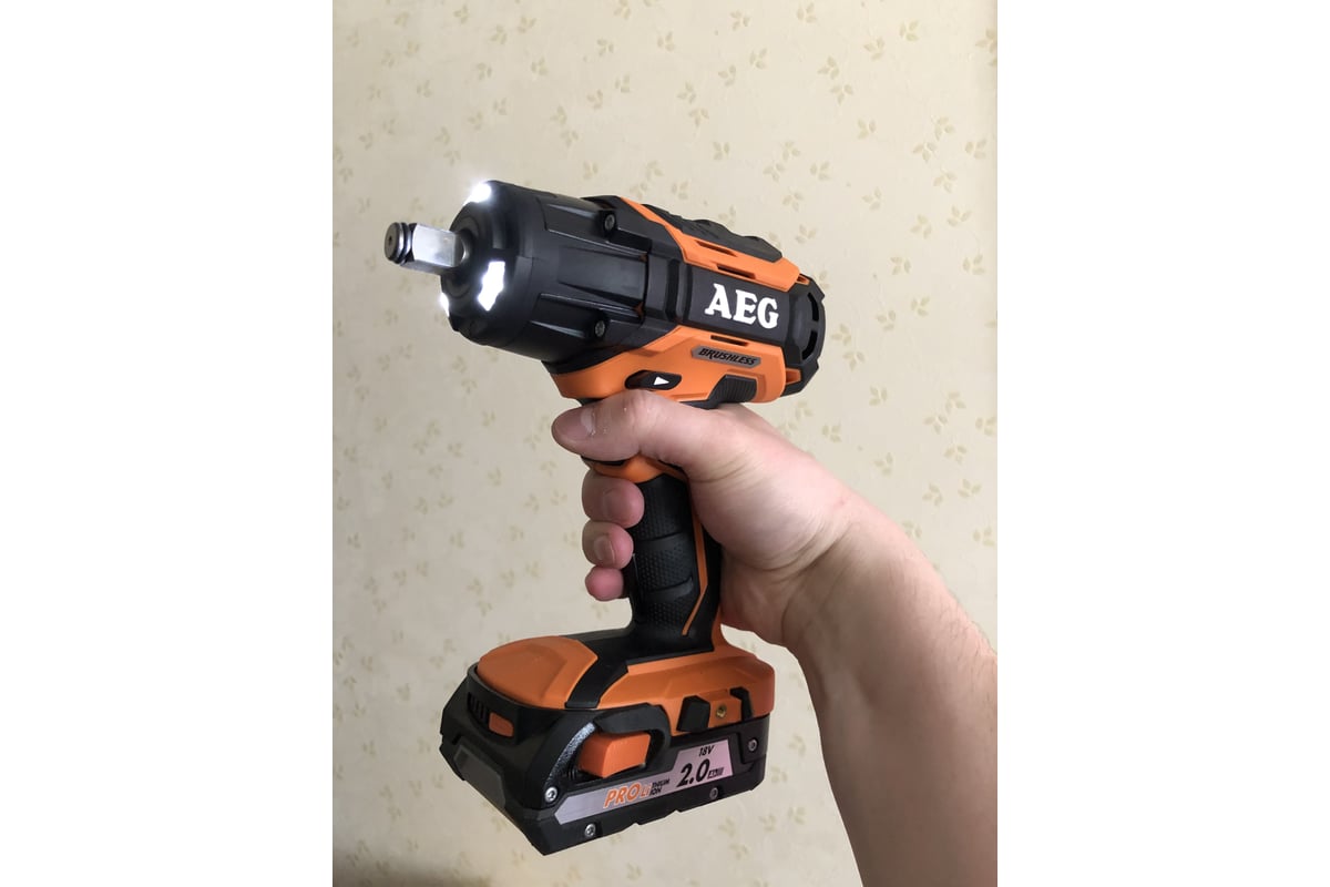 Бесщеточный импульсный гайковерт AEG BSS18C12ZBL-0 4935459426 ...