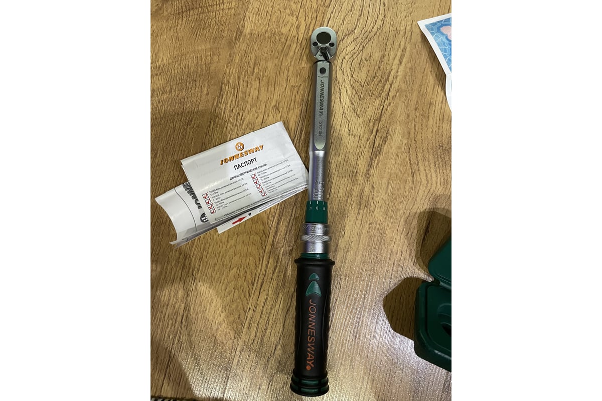 Динамометрический ключ Jonnesway T27010N 1/4"DR, 2-10 Нм 049786 ...