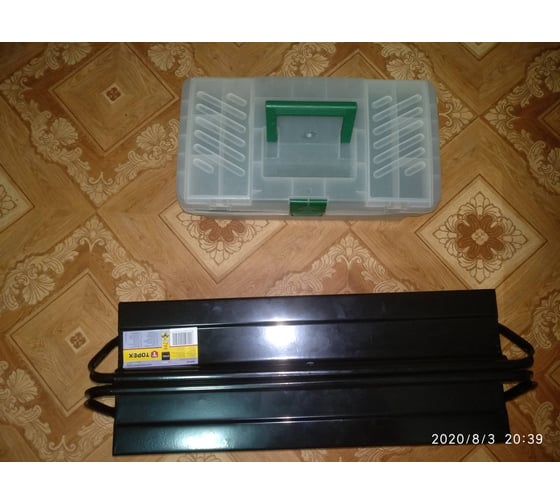 Металлический ящик для инструмента 55 x 20 x 21 см TOPEX 79R101 13