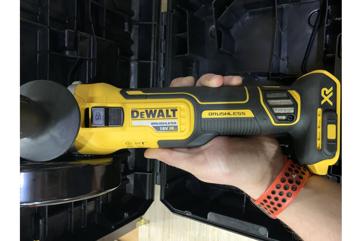  угловая шлифмашина DEWALT DCG405NT - выгодная цена, отзывы .