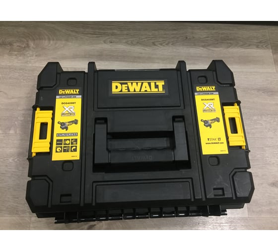 Бесщеточная угловая шлифмашина DEWALT DCG405NT 84