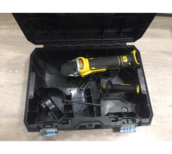 Бесщеточная угловая шлифмашина DEWALT DCG405NT 85