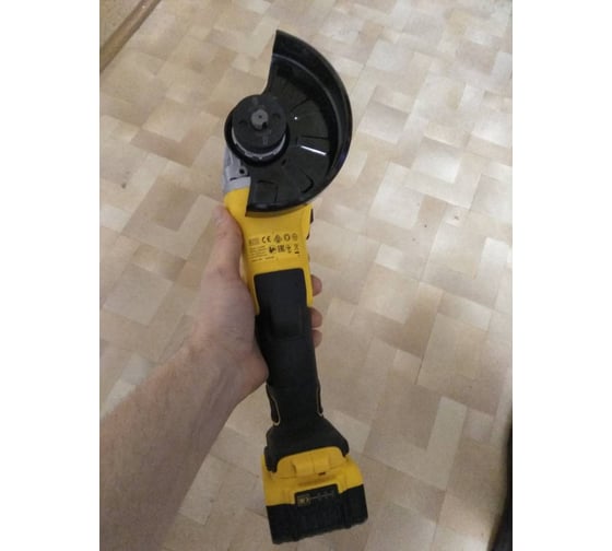Бесщеточная угловая шлифмашина DEWALT DCG405NT 77