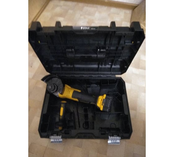Бесщеточная угловая шлифмашина DEWALT DCG405NT 78