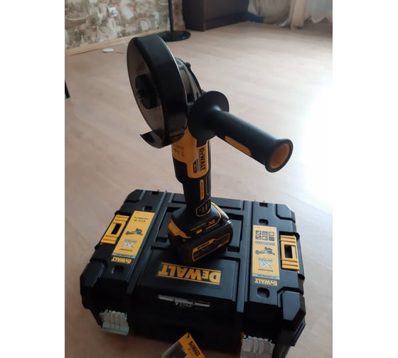 Бесщеточная угловая шлифмашина DEWALT DCG405NT 66