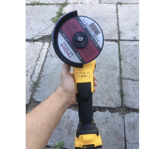 Бесщеточная угловая шлифмашина DEWALT DCG405NT 55