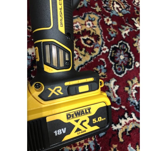 Бесщеточная угловая шлифмашина DEWALT DCG405NT 52