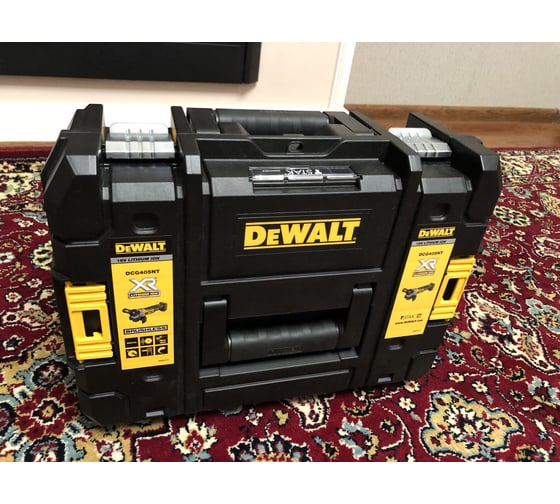 Бесщеточная угловая шлифмашина DEWALT DCG405NT 53