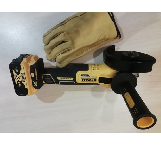 Бесщеточная угловая шлифмашина DEWALT DCG405NT 27