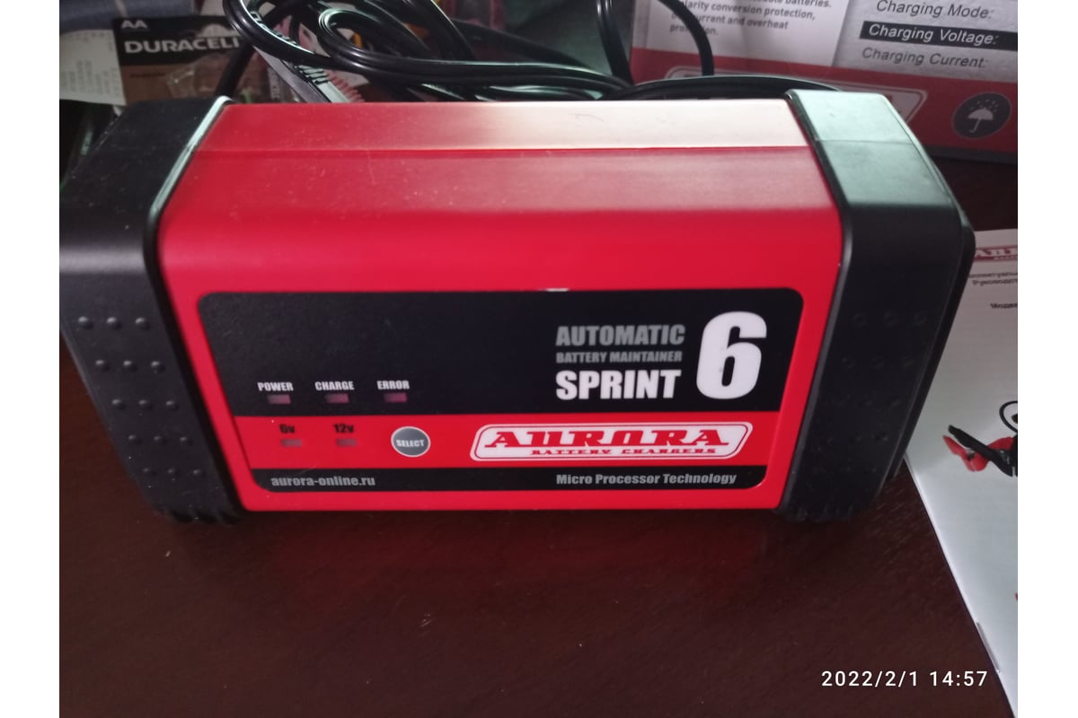 Aurora sprint 6. Зарядное устройство Aurora Sprint-6. Зарядное устройство спринт 20 инструкция по применению.