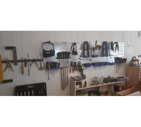 Набор с металлическими перфопанелями для хранения инструмента 26 ...