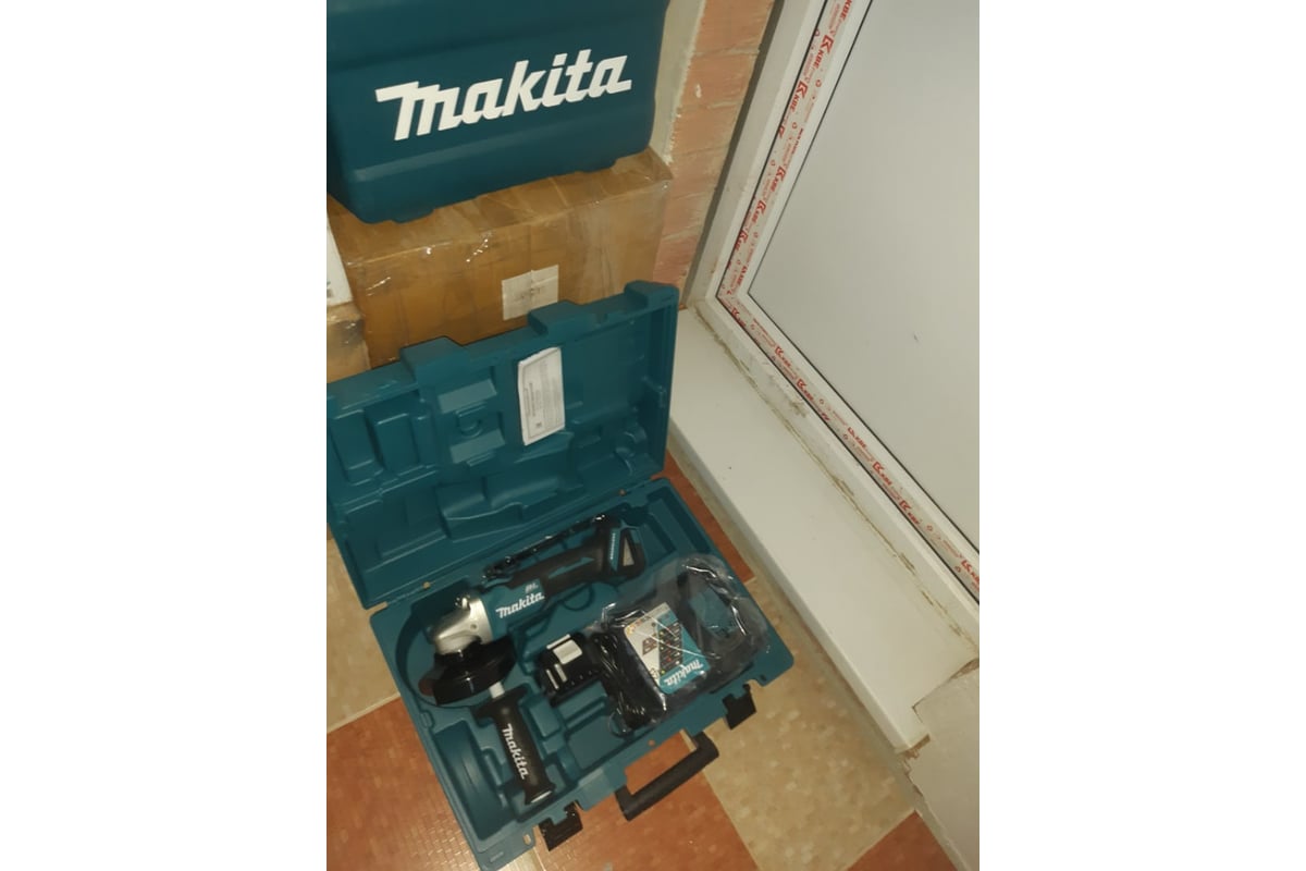 Машина шлифовальная makita dga504rf