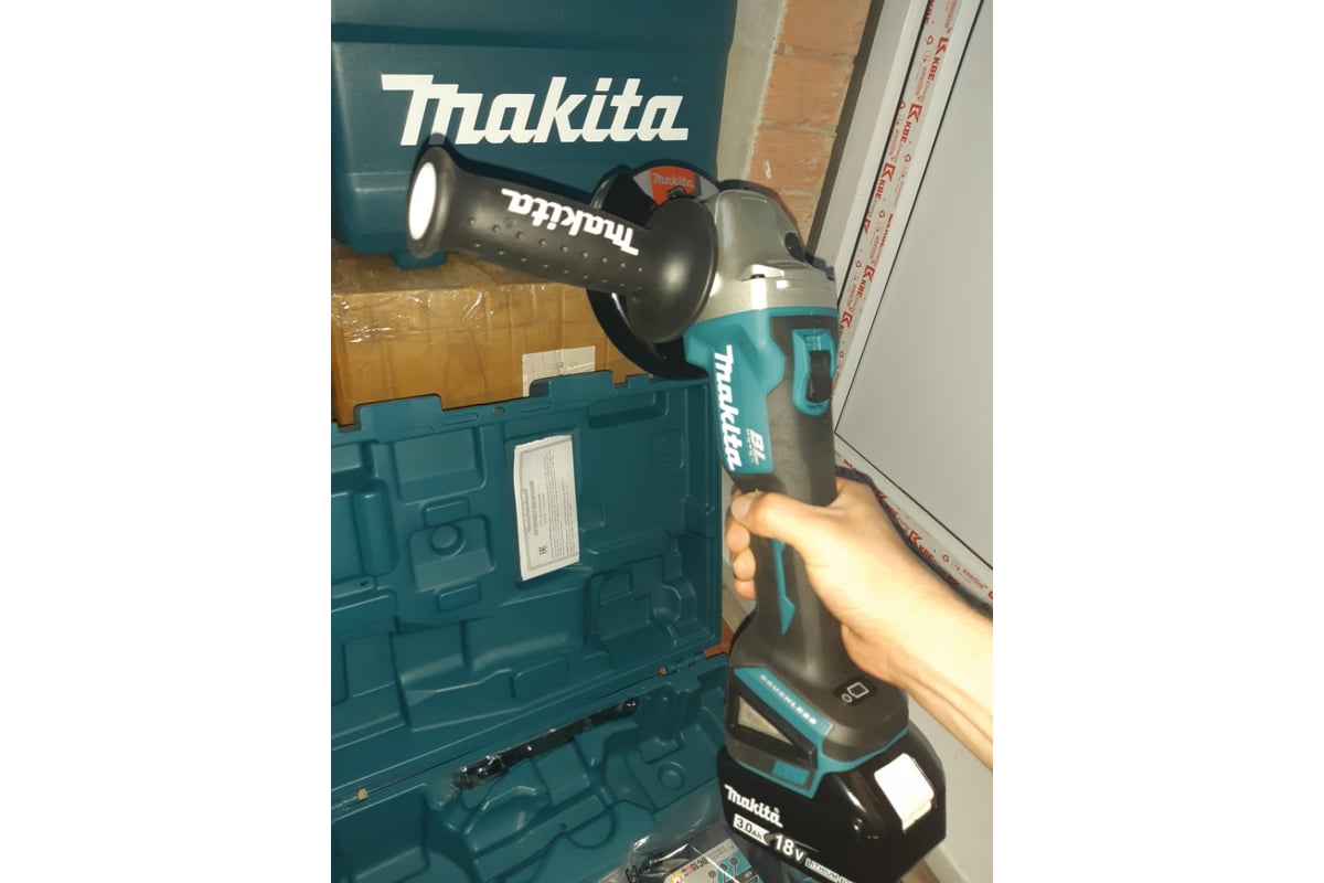 Машина шлифовальная makita dga504rf