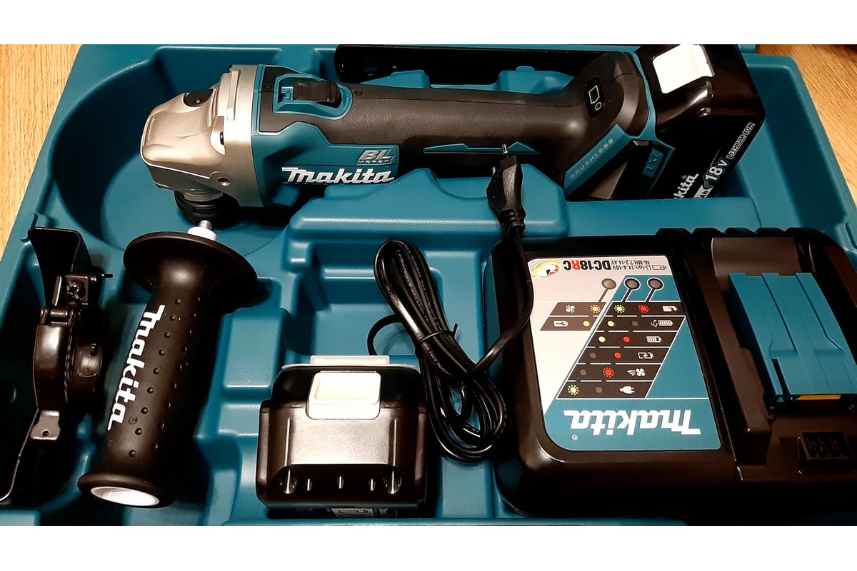 Машина шлифовальная makita dga504rf