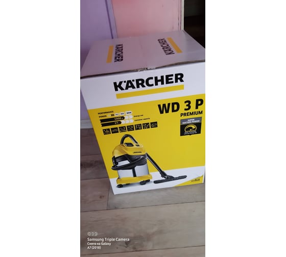 Хозяйственный пылесос Karcher WD 3 P PREMIUM 1.629-891 35