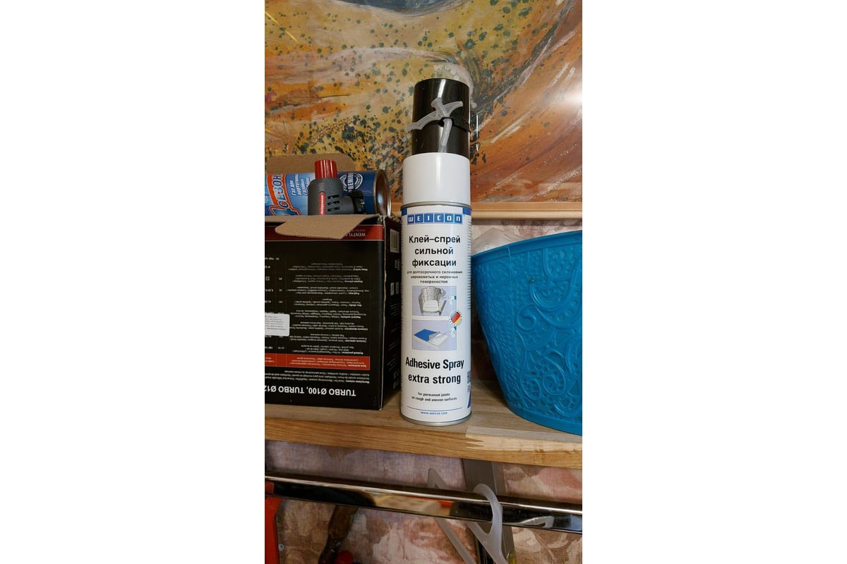 Отзывы о клее-спрее сильной фиксации 500 мл WEICON wcn11801500. Читать ...