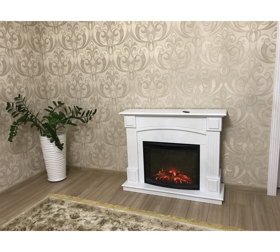 Электрический камин RealFlame Evelina 25,5 WT+Evrika 25,5 LED 10014968 4
