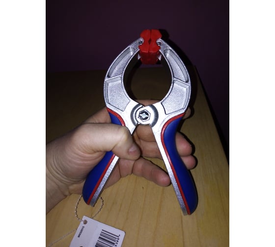 Пружинный алюминиевый зажим 51 мм WORKPRO W032015 1