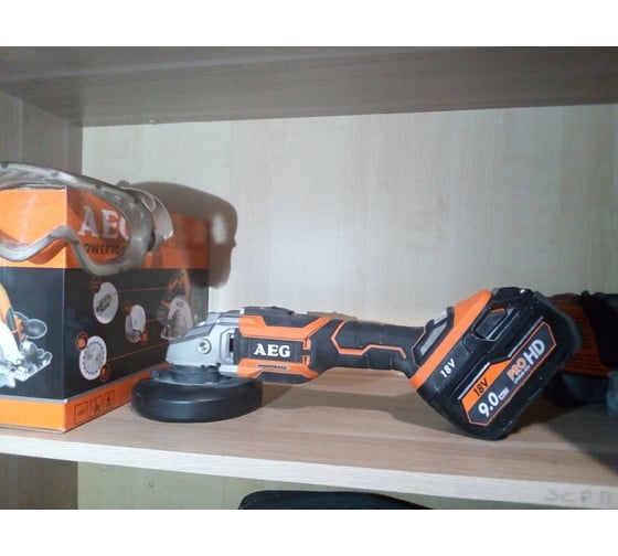 Бесщеточная угловая шлифмашина AEG BEWS18-125BL-0 4935464414 30