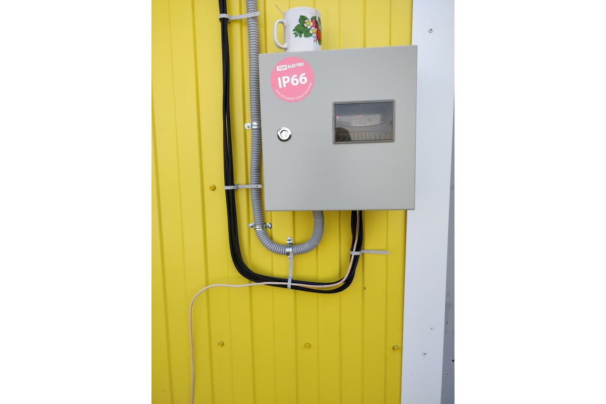 Учетно-распределительный щит ЩУ-3ф/1-0-3 IP66 395х310х165 TDM SQ0905 ...