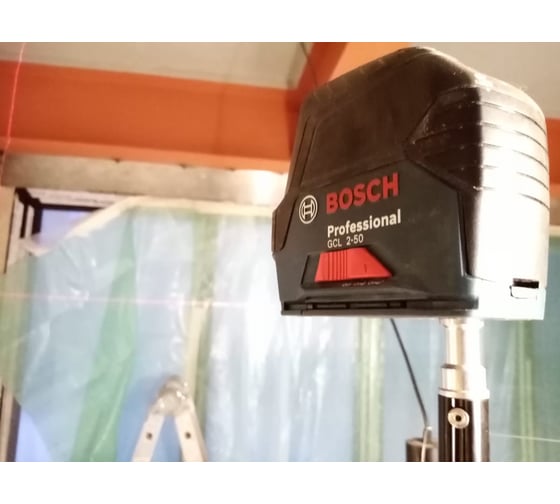 Комбинированный лазерный нивелир Bosch GCL 2-50 + RM1 + BM3 + LR6 + кейс 0.601.066.F01 13