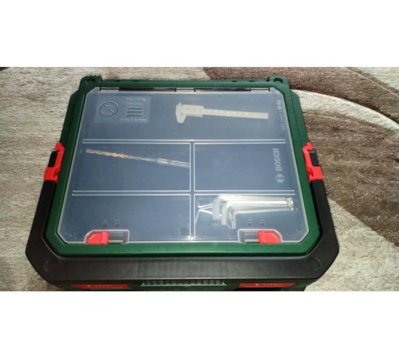 Кейс для инструмента SystemBox пустой, размер S Bosch 1600A016CT 38