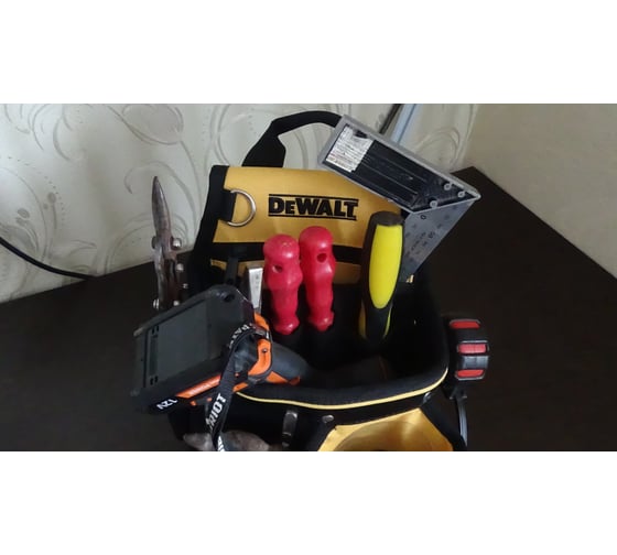 Поясная сумка для гвоздей и молотка DEWALT DWST1-75652 8