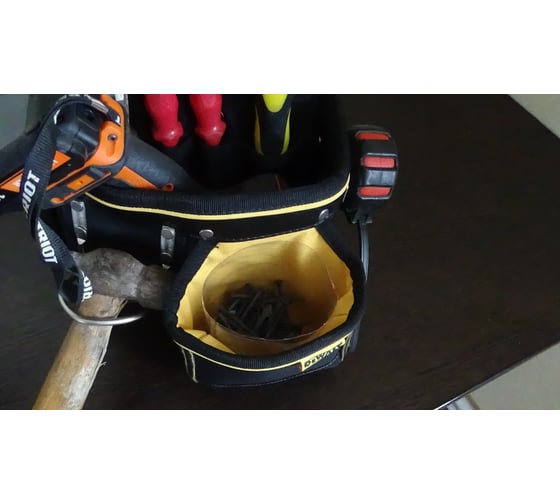 Поясная сумка для гвоздей и молотка DEWALT DWST1-75652 9