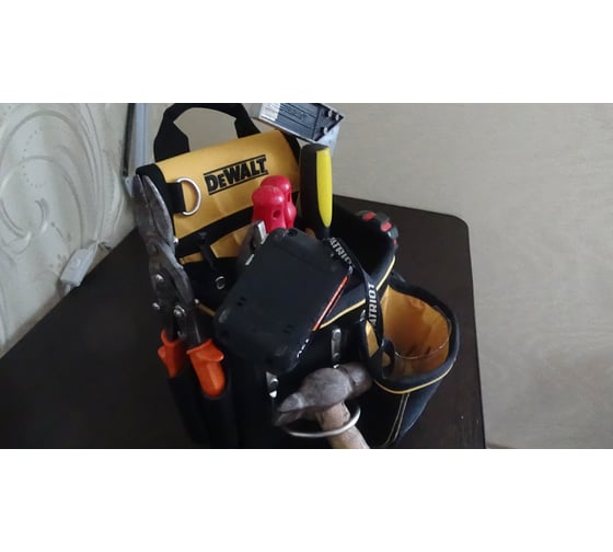Поясная сумка для гвоздей и молотка DEWALT DWST1-75652 11