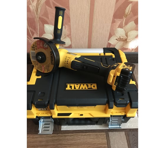 Бесщеточная угловая шлифмашина DEWALT 18 В XR DCG406N 57