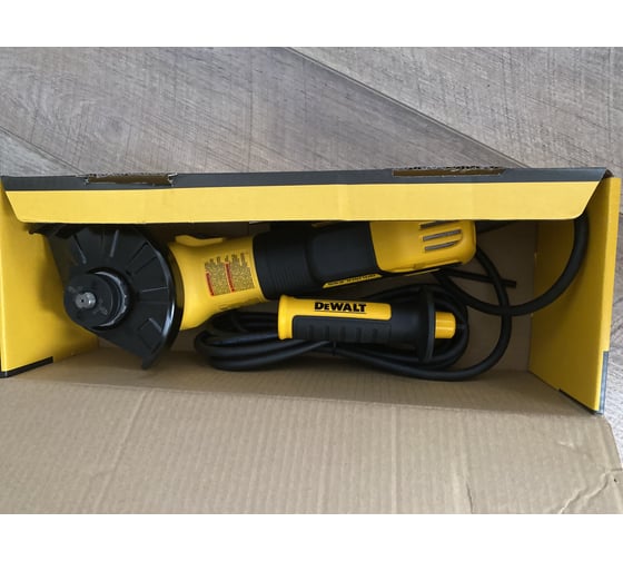 Бесщёточная угловая шлифмашина DEWALT DWE4357-QS 20