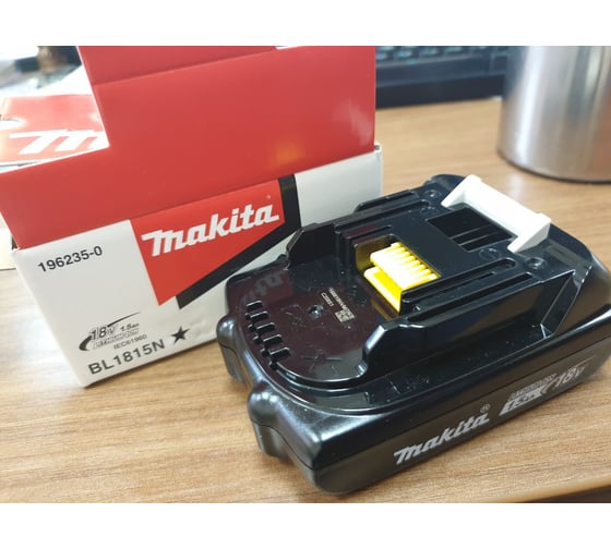 Аккумулятор BL1815N (18В, 1.5 Ач, Li-Ion) Makita 196235-0 21