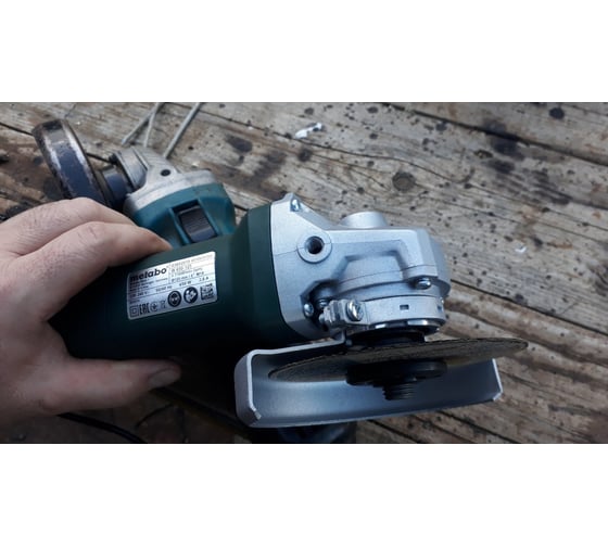Угловая шлифовальная машина metabo w 650 125 650вт 125мм