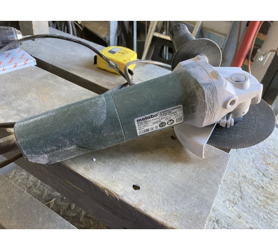 Угловая шлифовальная машина metabo w 650 125 650вт 125мм