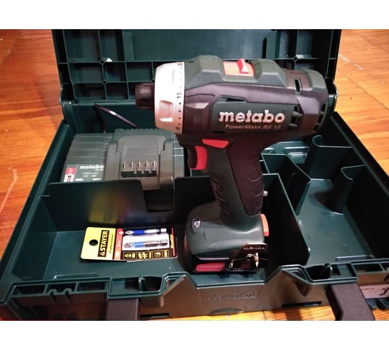 Аккумуляторная дрель-шуруповерт Metabo PowerMaxx BS 12 601036500 85