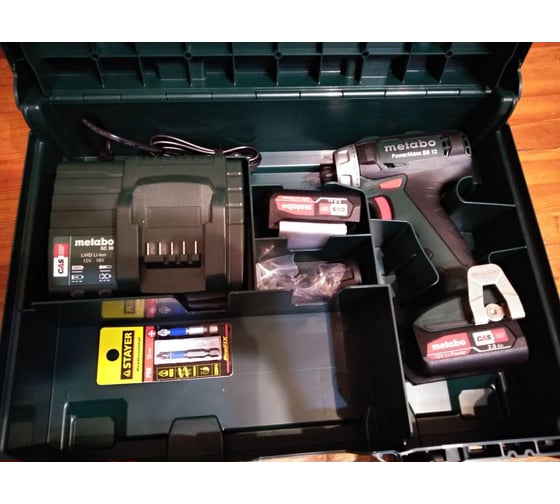 Аккумуляторная дрель-шуруповерт Metabo PowerMaxx BS 12 601036500 87