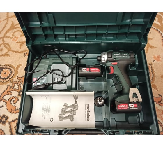 Аккумуляторная дрель-шуруповерт Metabo PowerMaxx BS 12 601036500 67