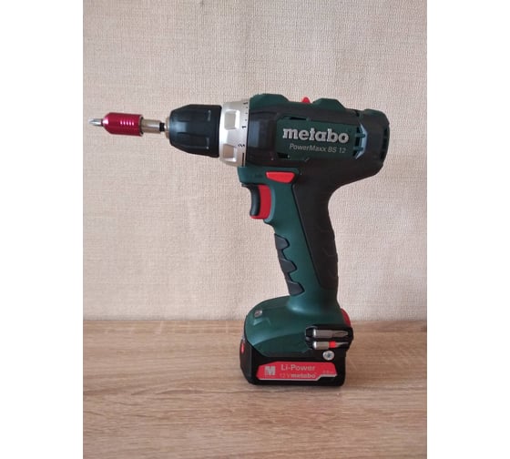 Аккумуляторная дрель-шуруповерт Metabo PowerMaxx BS 12 601036500 58