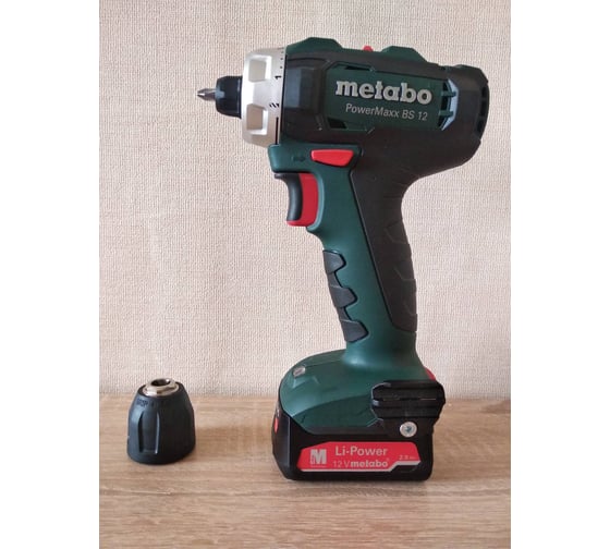 Аккумуляторная дрель-шуруповерт Metabo PowerMaxx BS 12 601036500 63