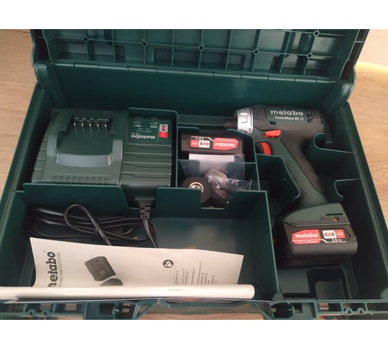 Аккумуляторная дрель-шуруповерт Metabo PowerMaxx BS 12 601036500 34